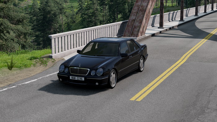 BeamNG – Mercedes-Benz E 55 AMG 2001